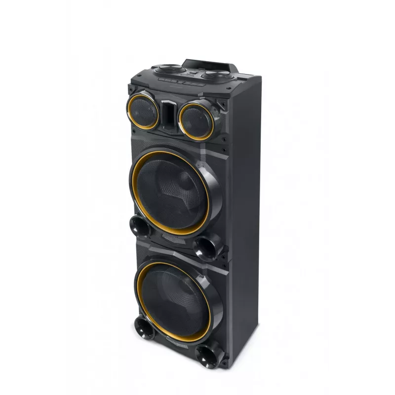 Muse M-1988 DJ nešiojamoji / vakarėlių kolonėlė, juoda, 800 W