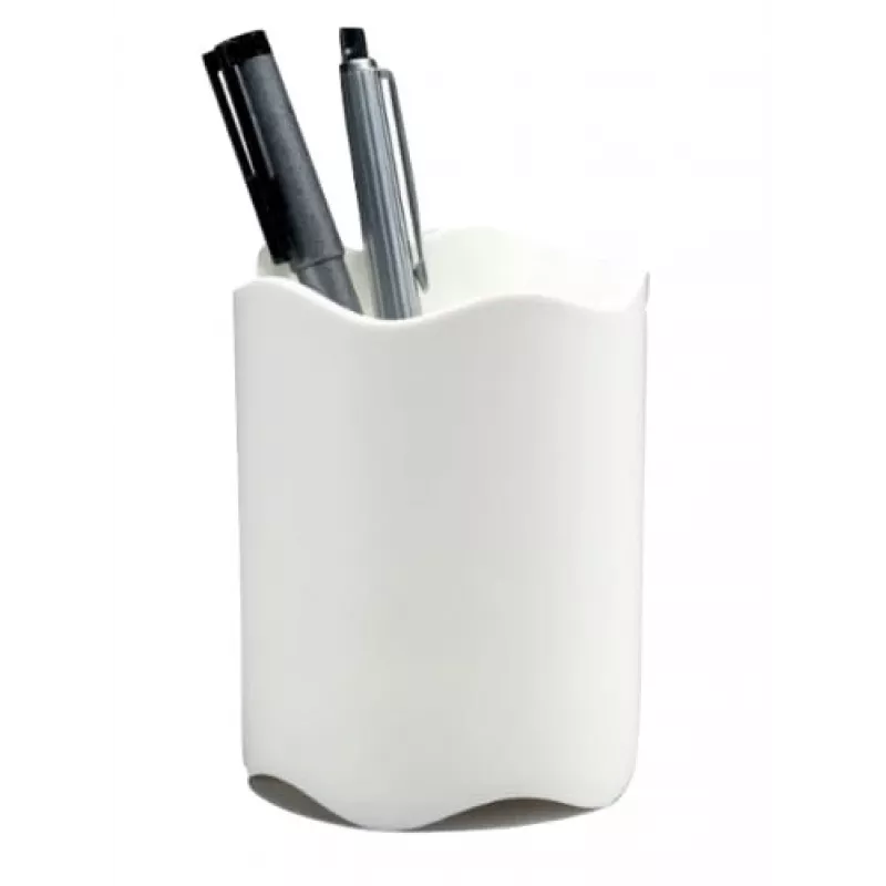 Rašiklių/pieštukų laikiklis “Durable 1701235010”, plastikinis, baltas