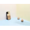 Telefono dėklas Man and Wood skirtas iPhone 12 / 12 Pro — terra Juoda