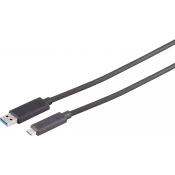 USB-A adapterio kabelis ShiverPeaks 30-38085 USB-C 3.2 5G 15 m