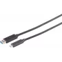 USB-A adapterio kabelis ShiverPeaks 30-38085 USB-C 3.2 5G 15 m