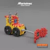 Žaislų konstravimo rinkinys Marioinex Mini Waffle Constructor — 141 vnt., įvairiaspalvis, nuo 5 metų