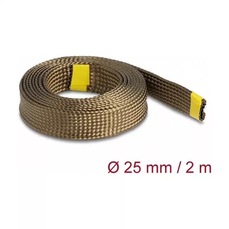 Kabelių įvorė DeLOCK 20889 ruda bazalto pluošto 2,5 cm