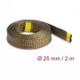 Kabelių įvorė DeLOCK 20889 ruda bazalto pluošto 2,5 cm