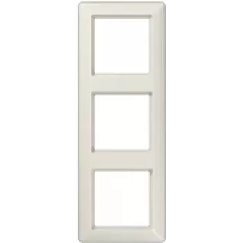 Jungiklio / kištukinio lizdo dengiamoji plokštė JUNG AS 583 Ivory — Duroplast, 80,5 × 222,5 mm