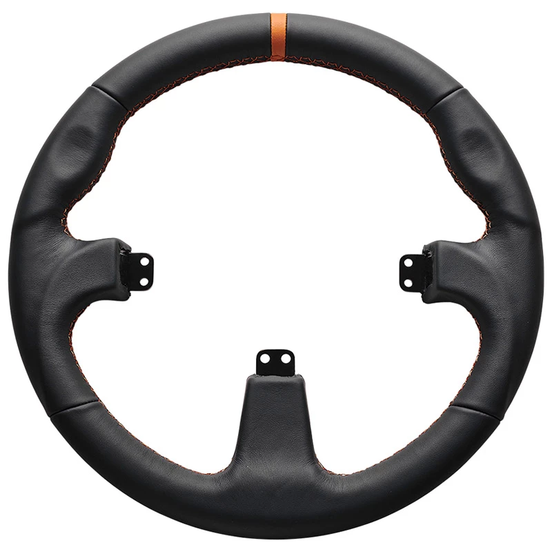 Asetek SimSports GT vairas - apvalus, odinis