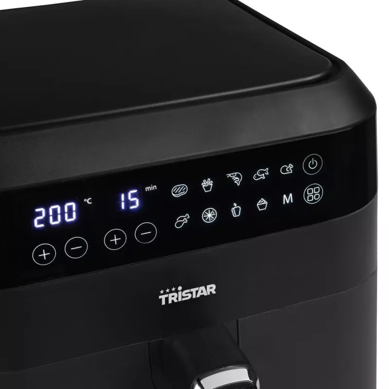 Tristar Digital Airfryer XXL FR-6999 Galia 1700 W Talpa 6 L Juoda