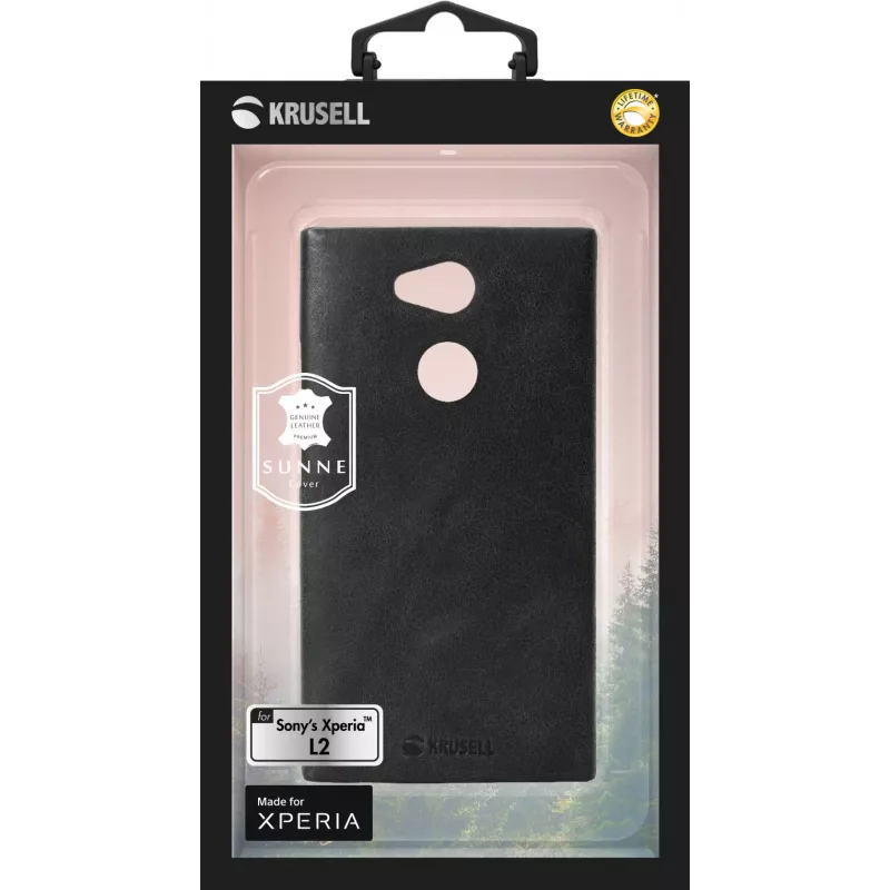 Dėklas Krusell SUNNE Sony Xperia L2 14 cm (5,5 col.) juodas