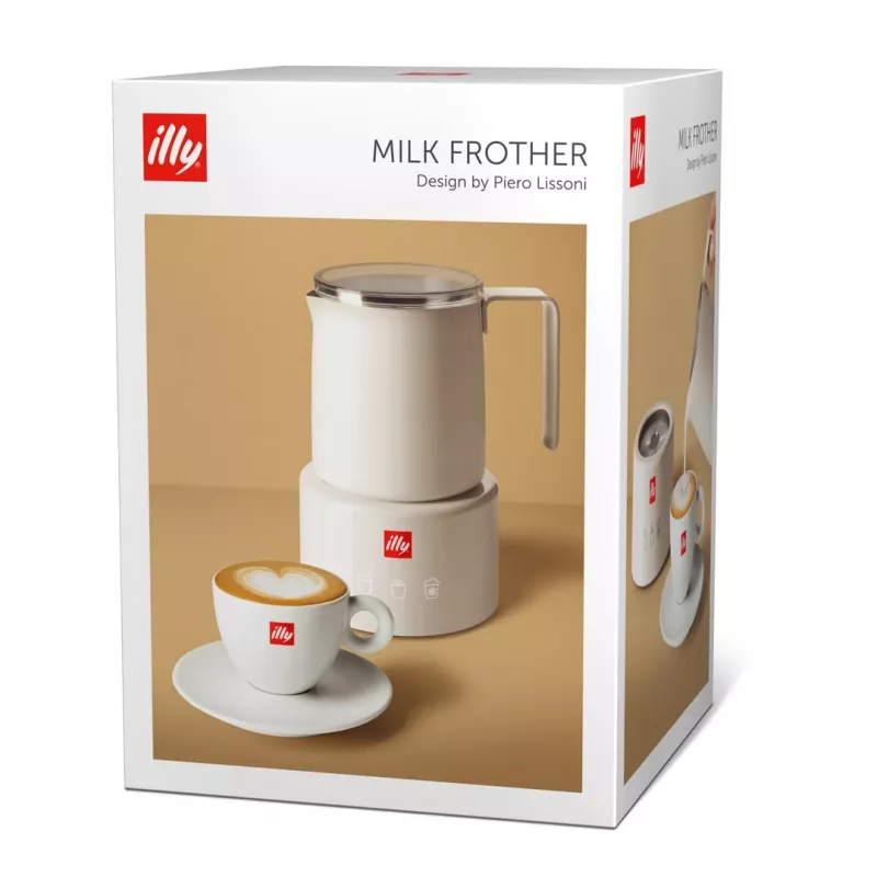 Automatinis pieno putoklis Illy 22984 baltas nerūdijantis plienas AC 230V