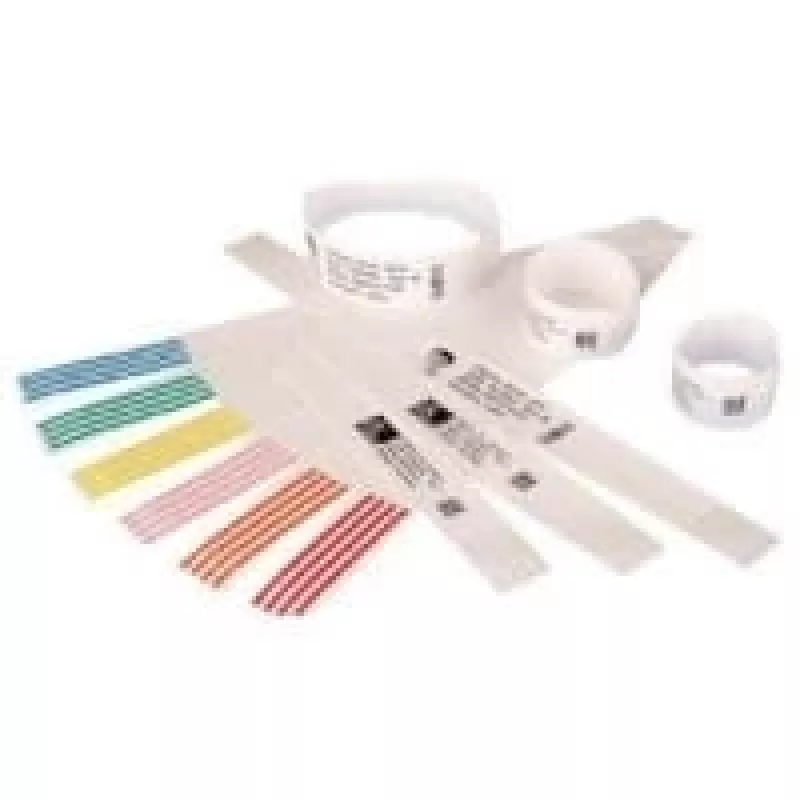 Etiketės Zebra Z-Band Direct juoda balta