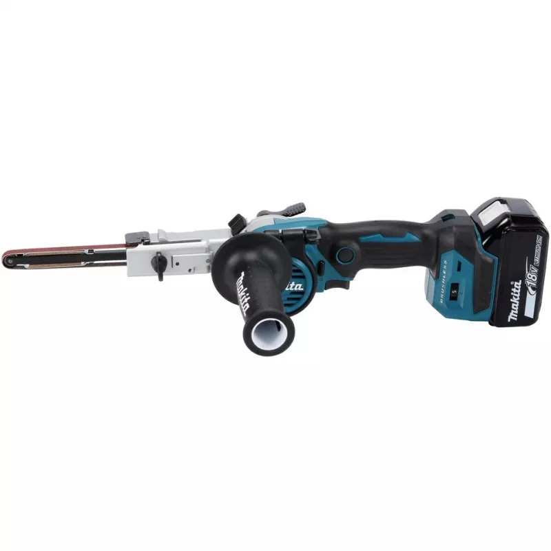 Makita DBS180Z nešiojamasis šlifuoklis Detalus šlifuoklis Juoda, Mėlyna