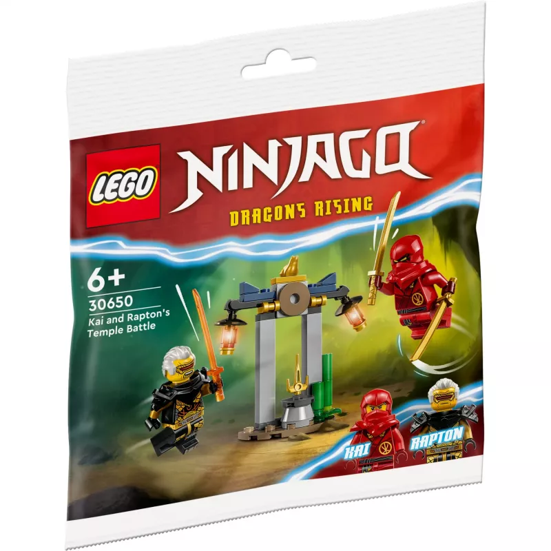 30650 Ninjago Kais and Raptons Duell im Tempel, Construction Toy Polybag