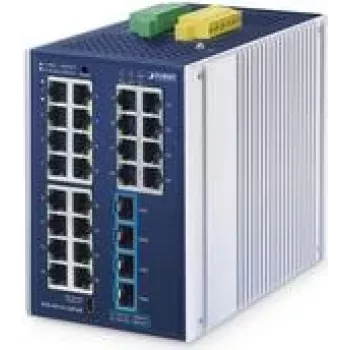 Valdomas jungiklis PLANET IGS-4215-24T4X 24 prievadų Gigabit Ethernet