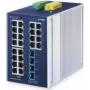 Valdomas jungiklis PLANET IGS-4215-24T4X 24 prievadų Gigabit Ethernet