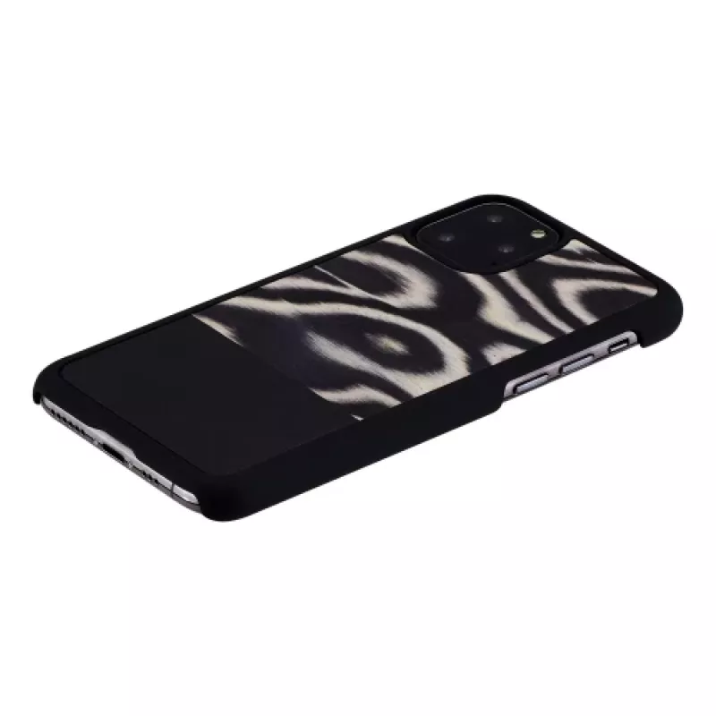 man and wood išmaniojo telefono dėklas iPhone 11 Pro — leopard Juoda apsauginis dangtelis