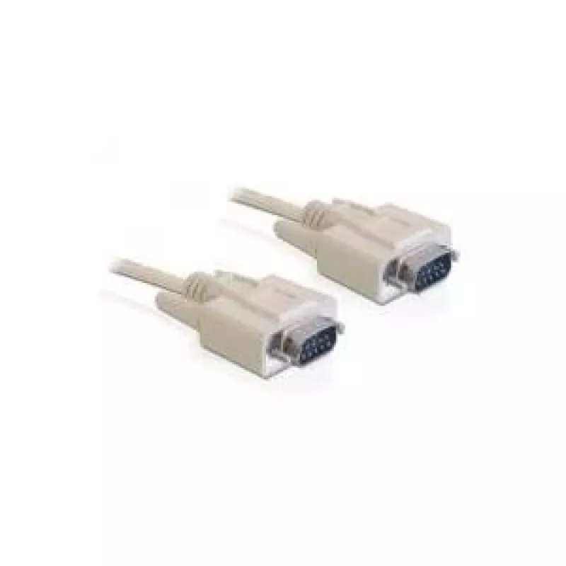 Serijinis kabelis DeLOCK Sub-D 9 84228 3 m smėlio spalvos