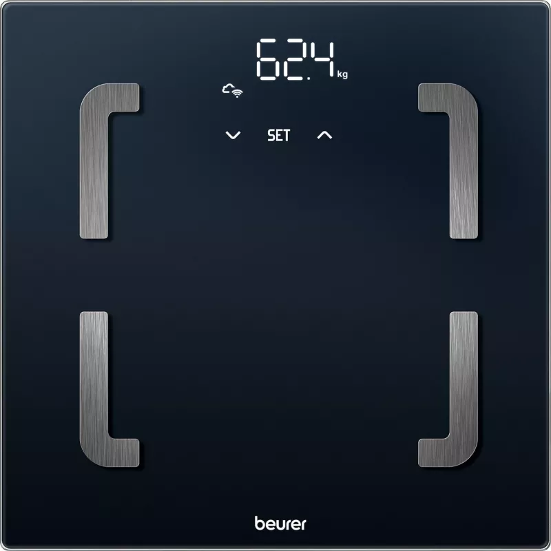 Beurer BF 880 WIFI analitinės svarstyklės, svėrimo riba (maks.)=180 kg, juodos (76008)