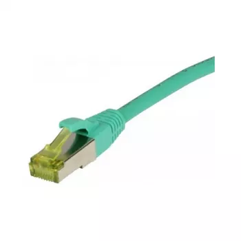 komutacinis kabelis RJ45, CAT6A 500 MHz, 1,0 m, žalias, S-STP(S/FTP), TPE/LSZH(Ultraflex), AWG26, su Cat.7 neapdorotu kabeliu, Synergy 21 (S217673)