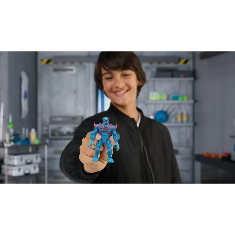Cobi Mr Beast Lab Hybrids figūrėlių rinkinys — kolekcionuojami veiksmo figūrėlės