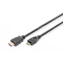 Digitus ASSMANN - Vaizdo / garso kabelis - HDMI - 30 AWG - Mini-HDMI, 19 kontaktų (V) - HDMI, 19 kontaktų (V) - 3 m - Dviguba izoliacija - Juoda (AK-330106-030-S)