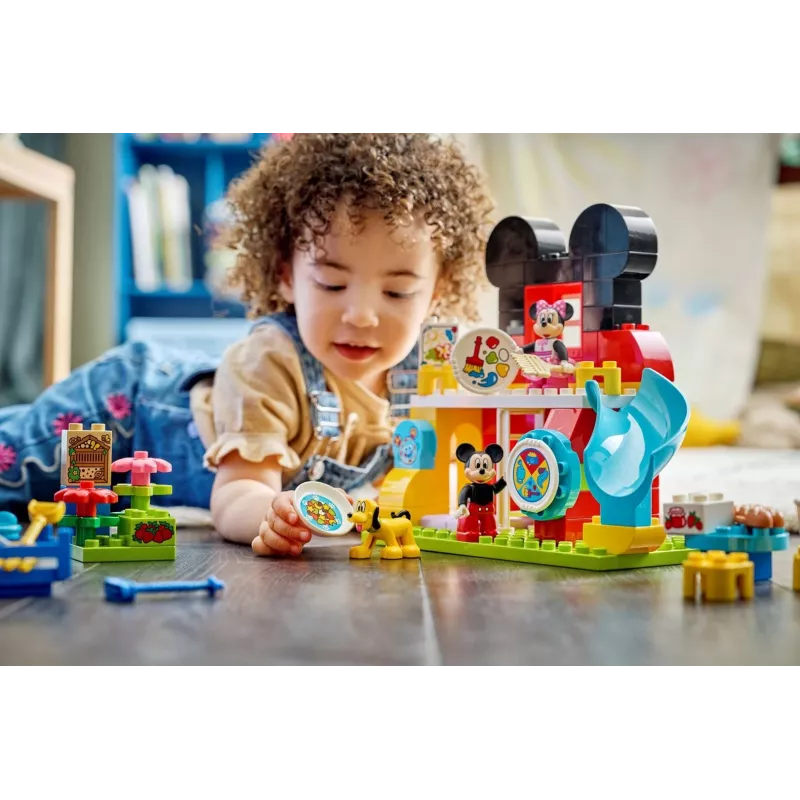 LEGO DUPLO 10465 „Mickey pelė“ klubo namelis su Minnie ir Pluto