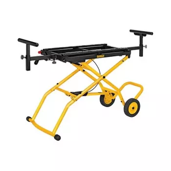 DeWALT DE7260-XJ stalinės pjūklo stovas 2 kojelės Juoda, geltona Maksimali apkrova 135 kg