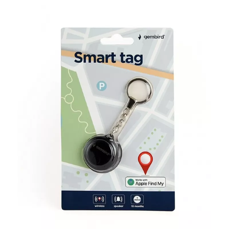 „Locator Smart Tag“, juoda