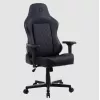 Žaidimų kėdė Onex FX8 Formula X — ergonomiška lenktyninio stiliaus sėdynė, reguliuojami porankiai, atlošimo ir pasvirimo funkcijos, juoda