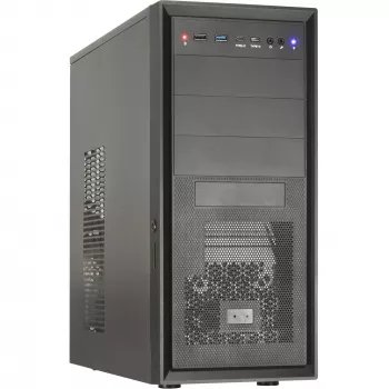 Kompiuterio korpusas Inter-Tech ATX IT-8862 Plaid, spalva juoda
