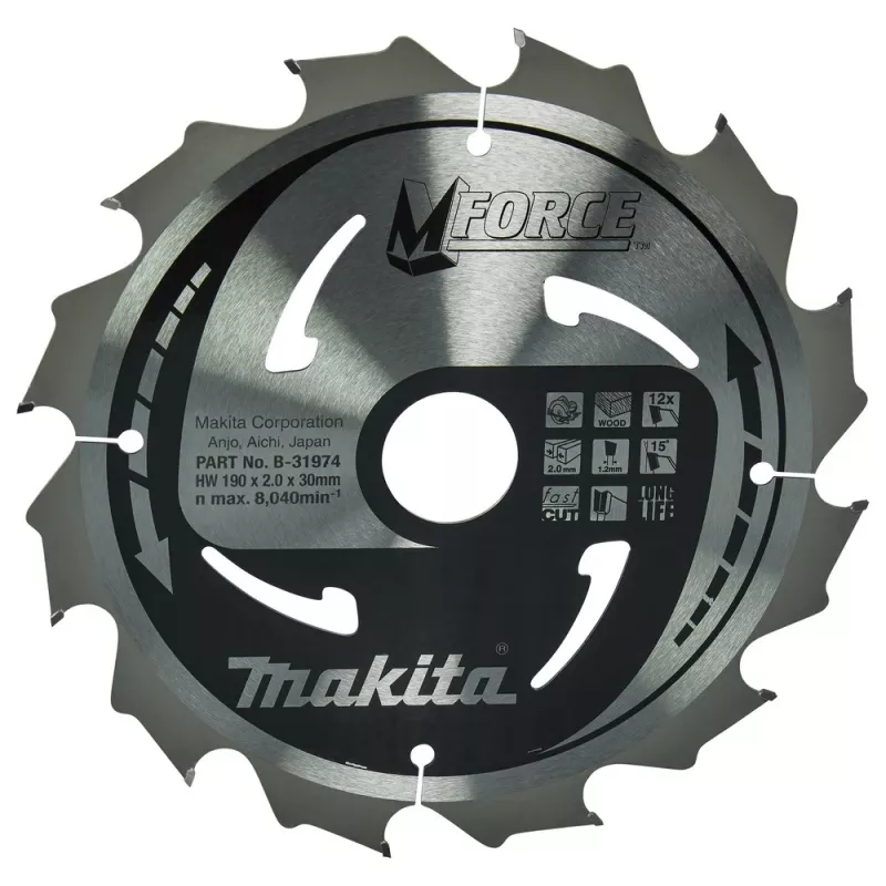 Makita M-FORCE diskinis pjūklas 19 cm