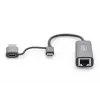 USB Type-C Gigabit eterneto adapteris Digitus DN-3028
