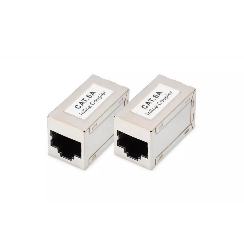 Digitus CAT 6A modulinės jungtys ekranuotos 2 vnt. RJ-45 auksiniai kontaktai