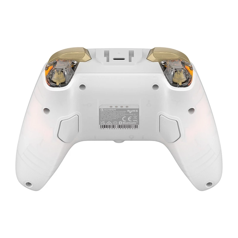 Belaidis valdiklis GameSir Cyclone 2 HRG1001 — Bluetooth, ergonominis dizainas, baltas