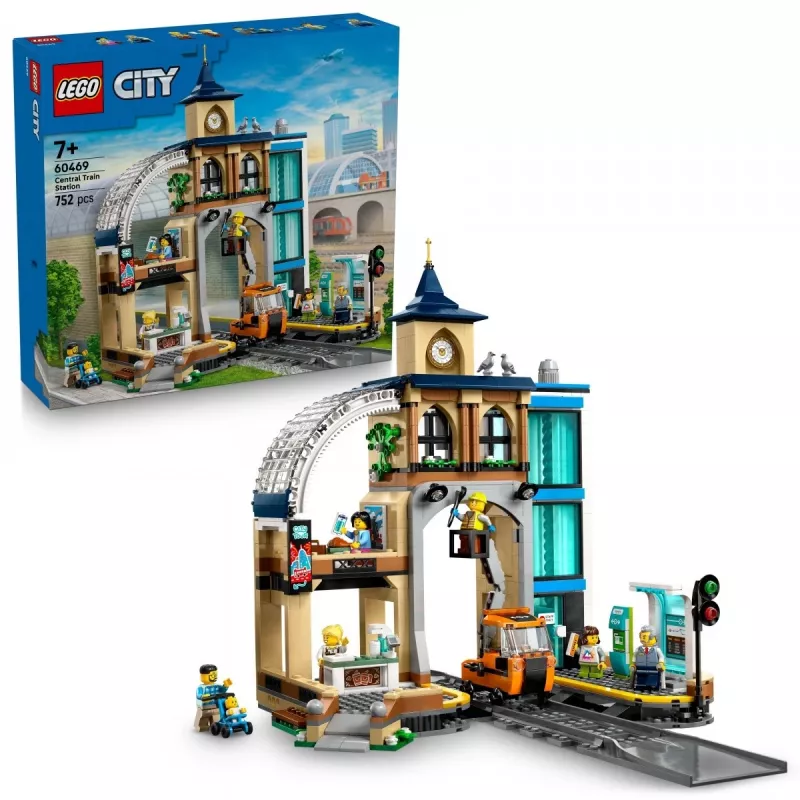 LEGO CITY 60469 Centrinė traukinių stotis