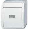 BUSCH JAEGER 1484-0-0381 - Mygtukai - Balta - IP44 - CE - 74 mm - 55 mm