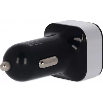 Automobilinis įkroviklis TECHNISAT CARCHARGER DUAL USB CE — du USB prievadai automobilio maitinimui