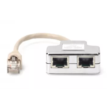 Pataisomasis kabelio adapteris Digitus CAT 5e ekranuotas 1:1