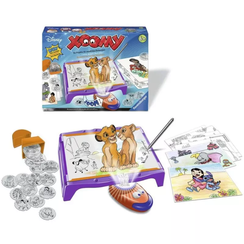 Xoomy Maxi Disney A4 Tisch, piešimas