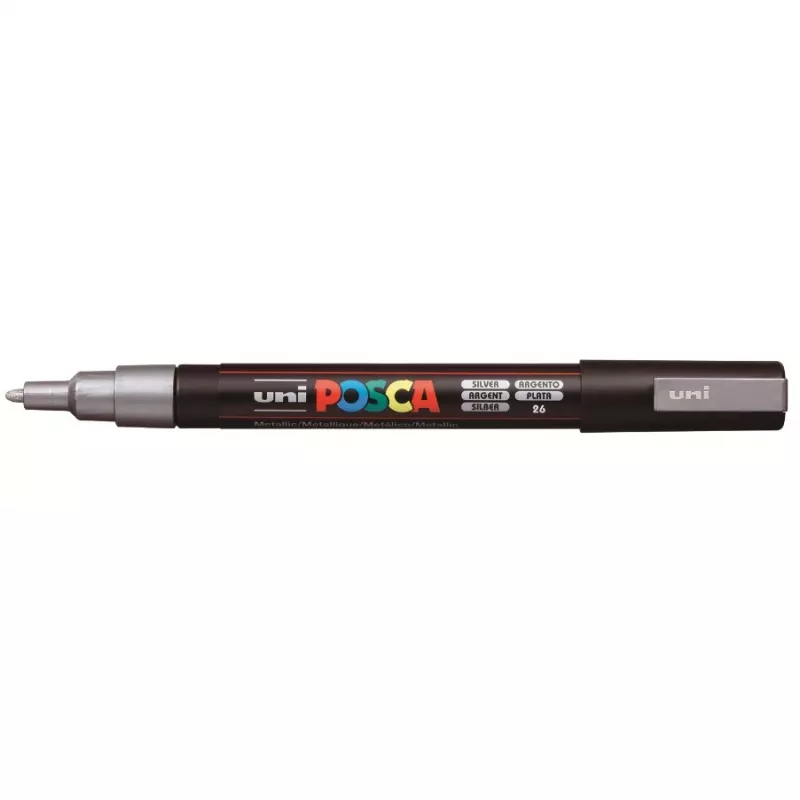 POSCA Marker POSCA PC-3M Sidabrinė Multicolour 1 Colour