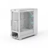 Fractal Design Epoch baltas TG RGB Clear Tint