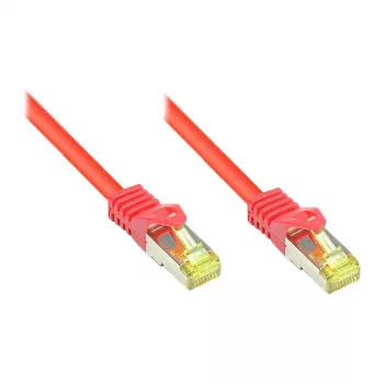 Good Connections komutacinis kabelis, Cat.7 neapdorotas kabelis, raudonas, 0,15 m