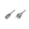 Maitinimo laido prijungimo kabelis Digitus AK-440101-018-S