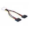Maitinimo laidas SATA HDD 2x DeLOCK 60102 0,112 m