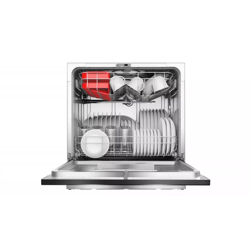 Indaplovė Toshiba DW-08T2EE(W)-PL, 8 vietų, F energijos klasė, 49 dB, 55×59×50 mm