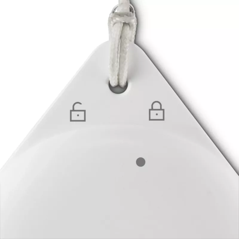 HAMA Item Finder 00185815 Bluetooth, skirtas „Apple Find My“ programėlei, baltas – seklys asmeniniams daiktams rasti
