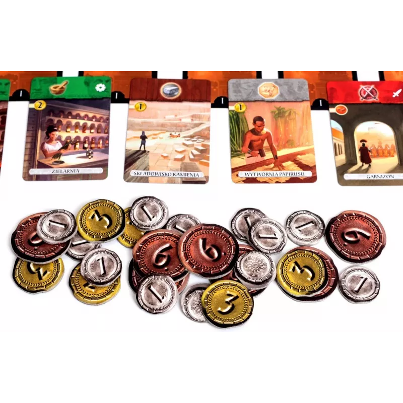 Stalo žaidimas 7 WONDERS OF THE WORLD - DUEL (LENKIŠKA VERSIJA)