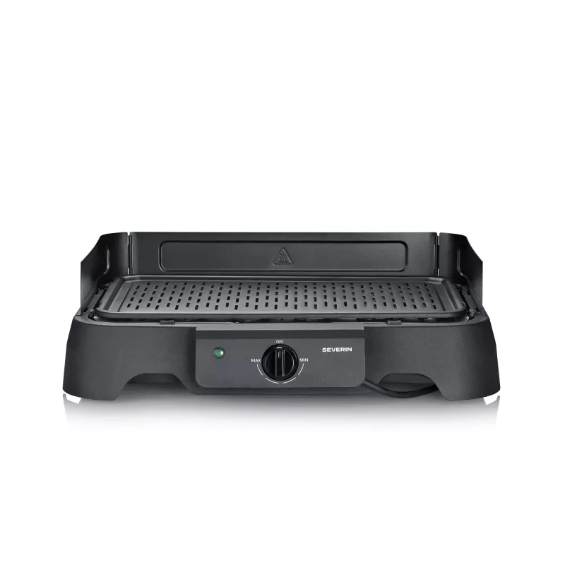 Stalinis elektrinis grilis SEVERIN PG 8595 — 2000 W, stačiakampės grotelės, juodas