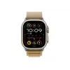 APPLE Watch Ultra 2 GPS + Cellular 49mm Natural Titanium Case su Tan Alpine Loop - Mažas