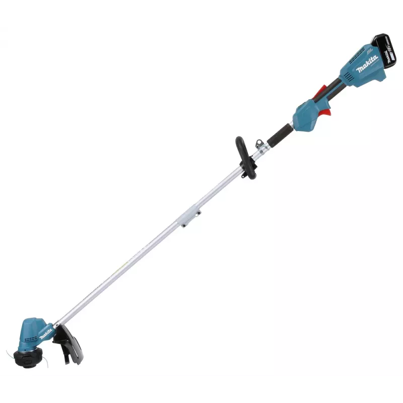 Makita DUR192LRT1, žoliapjovė, J tipo rankena, 6000 aps./min., juoda, turkio spalvos, 30 cm, 87,8 dB