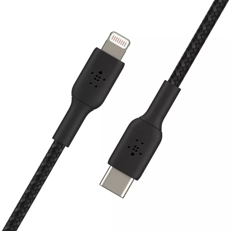 Lightning laidas Belkin CAA004BT1MBK 1 m juodas